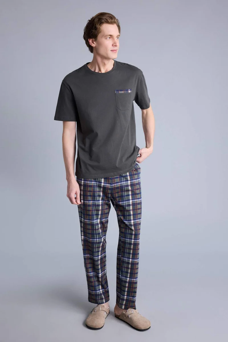 ديفاكتو Regular Fit 2 piece Short Sleeved T-Shirt