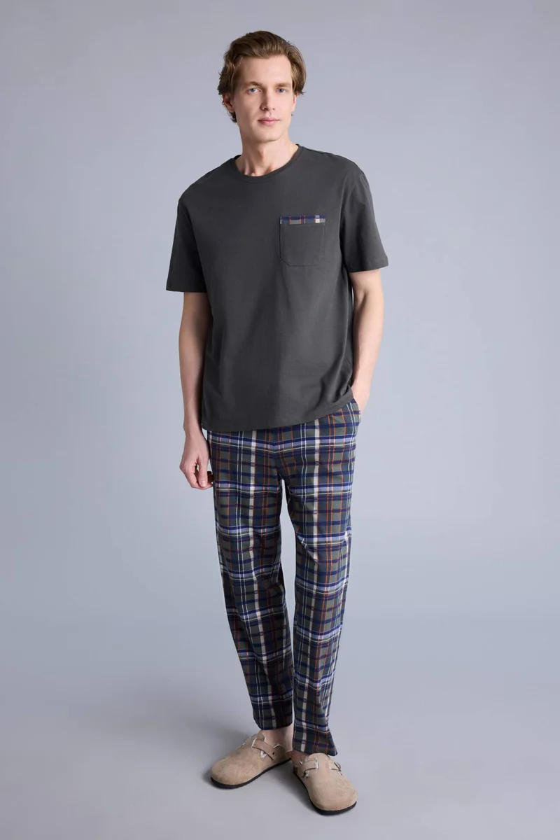 ديفاكتو Regular Fit 2 piece Short Sleeved T-Shirt