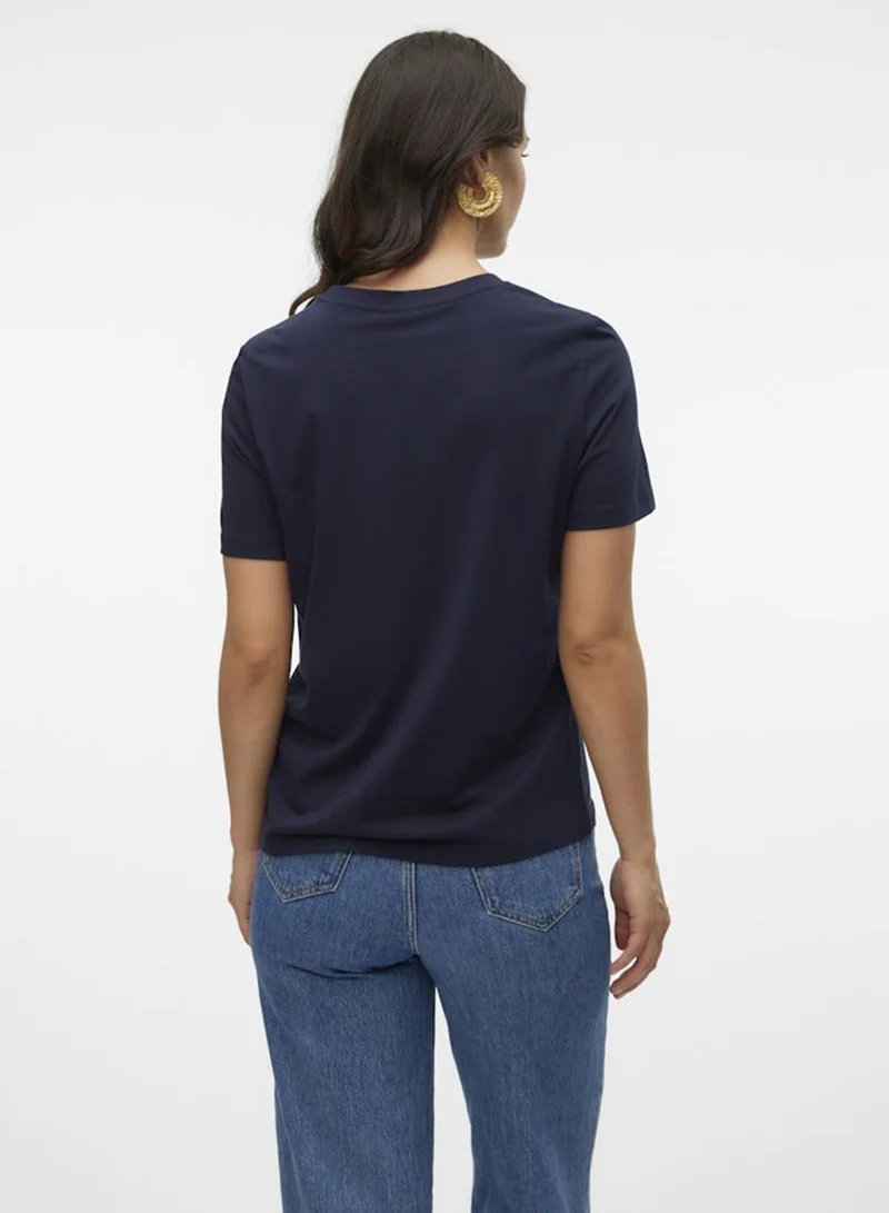 فيرو مودا VMPAULINA SS T-SHIRT JRS NOOS