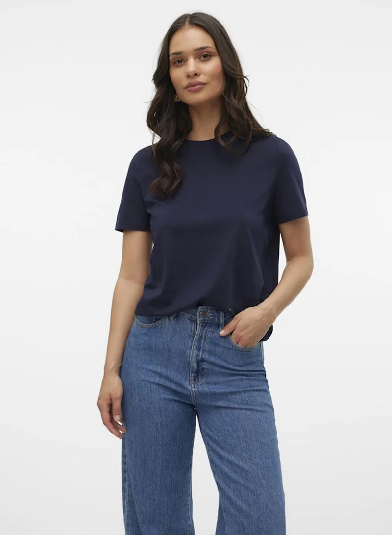 فيرو مودا VMPAULINA SS T-SHIRT JRS NOOS