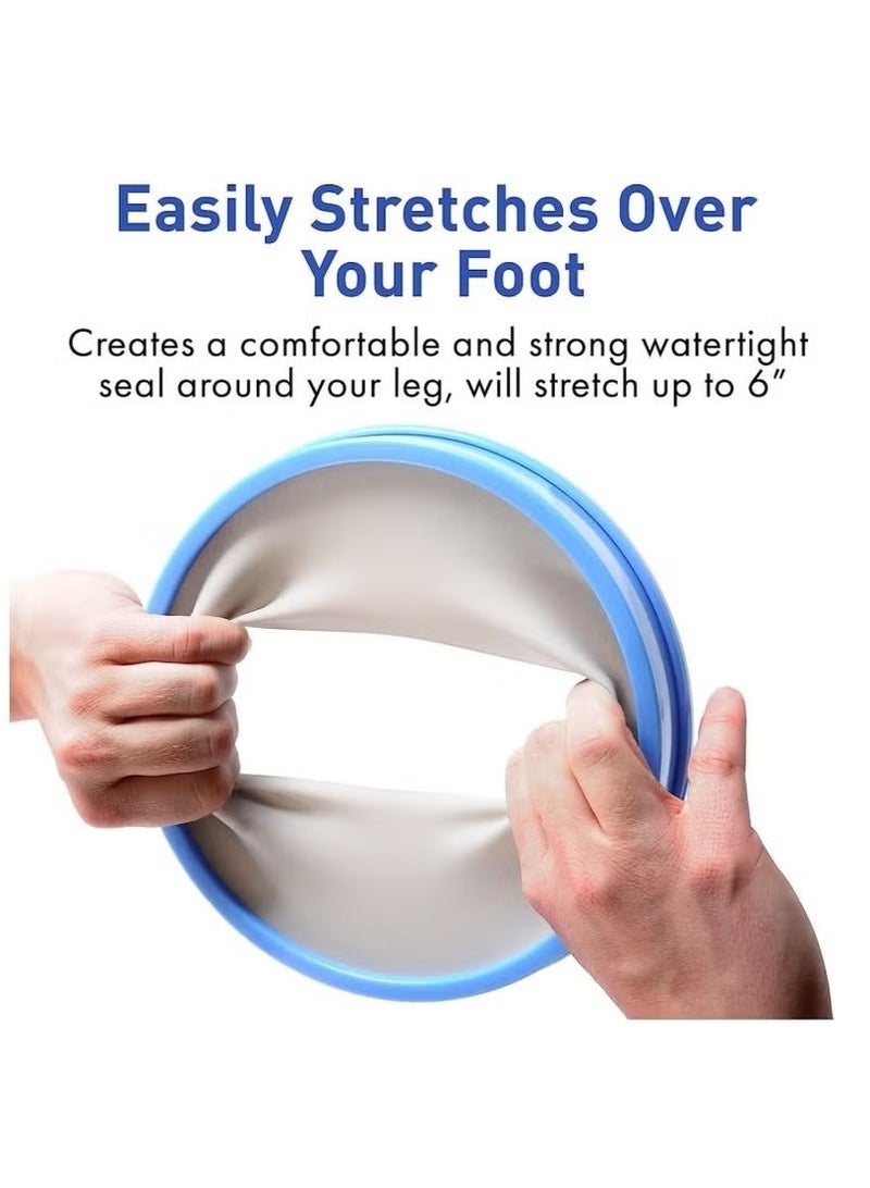 Waterproof Leg Cast Cover for Shower Watertight Foot Protector - Image 4