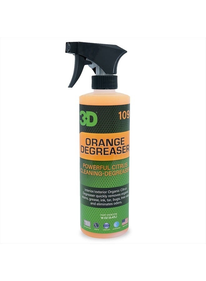 3D Orange Citrus degreaser 470 ml – Cleans Stains and Upholstery Ideal for removing food stains, drinks, etc. in upholstery - Image 1