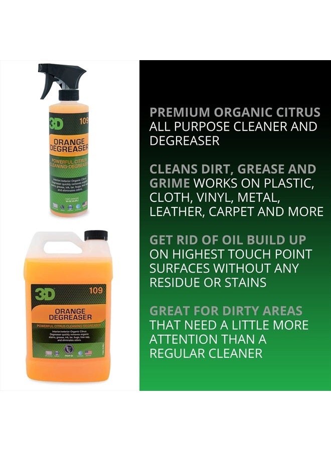 3D Orange Citrus degreaser 470 ml – Cleans Stains and Upholstery Ideal for removing food stains, drinks, etc. in upholstery - Image 2