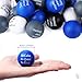 Aoriher 36 Pcs Motivational Stress Balls Colorful Stress Balls Bulk Quotes Inspirational Funny Foam Toys Hand Exercise Gifts for Office Small Toys for Motivating SupplyElegant Color - Image 4