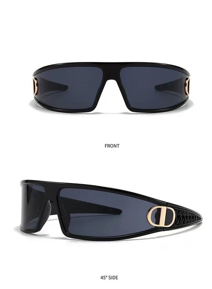 2-in-1 Designer Sunglasses Headband, PC Frame, UV Protection - Image 3