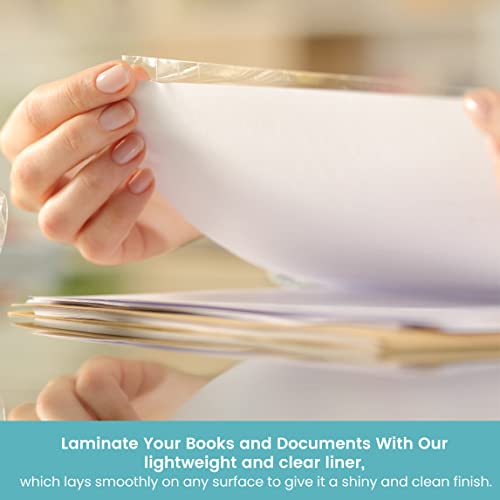 Con-Tact Brand Clear Adhesive Protective Liner, Protect Books and Documents, Easy to Apply Book Cover, 13.5'' x 5' - Image 5