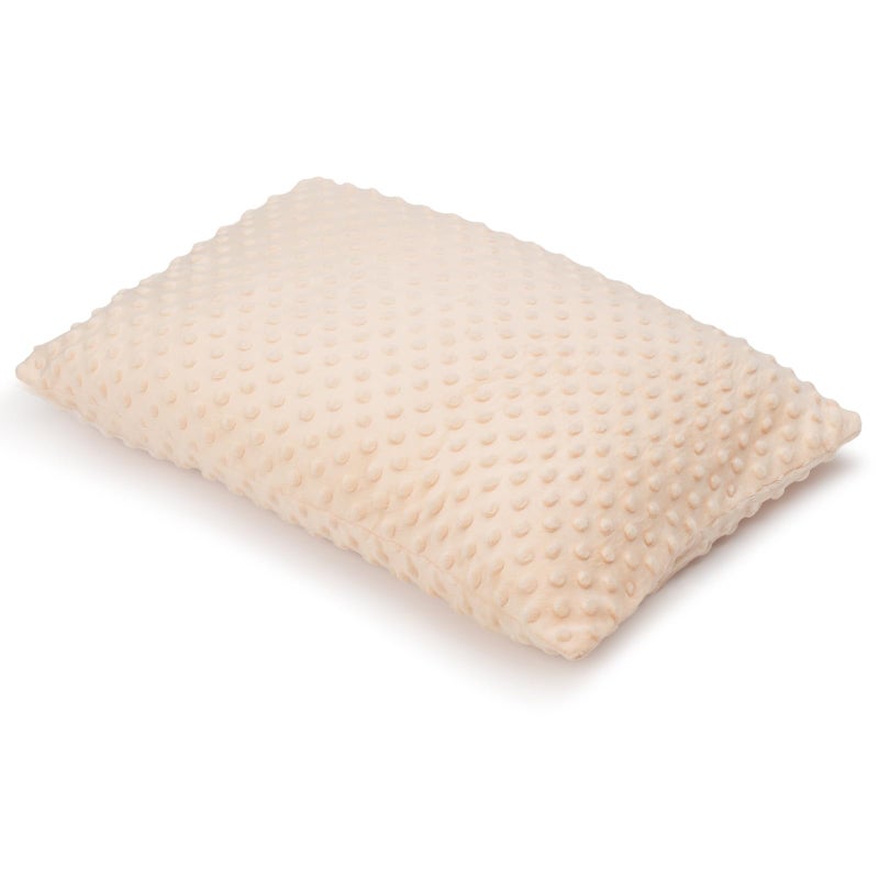 Hugsmiling Weighted Pillow, 6.6lbs 20 * 12 Inch Tactile Sensory Huggable Throw Pillows with Machine Washable Cover, Chemical-Free Fabric, Better Sleep on Couch (Beige) - Image 2