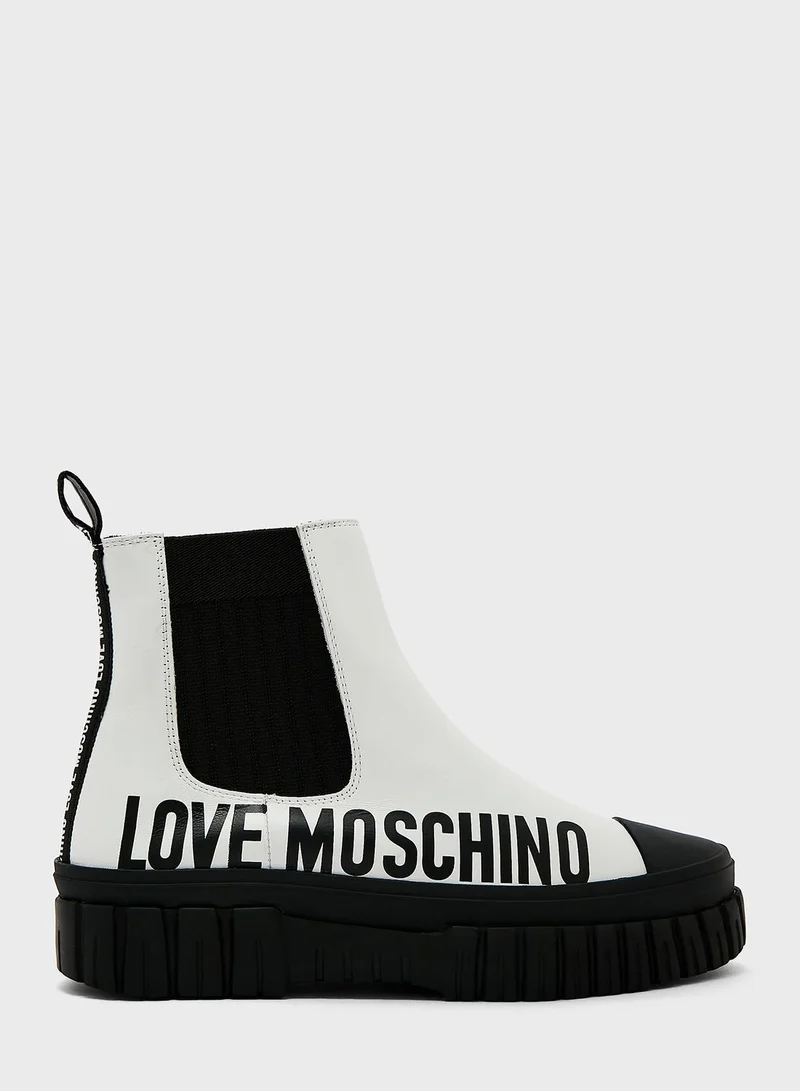 Love Moschino Lovely Love High Top Sneakers