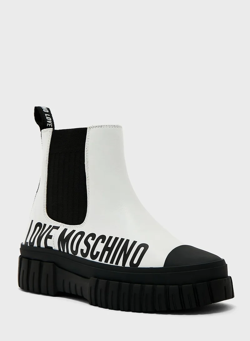 Love Moschino Lovely Love High Top Sneakers
