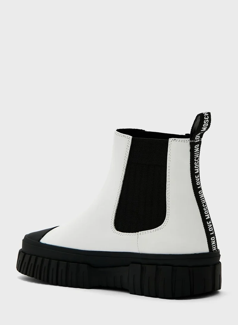 Love Moschino Lovely Love High Top Sneakers