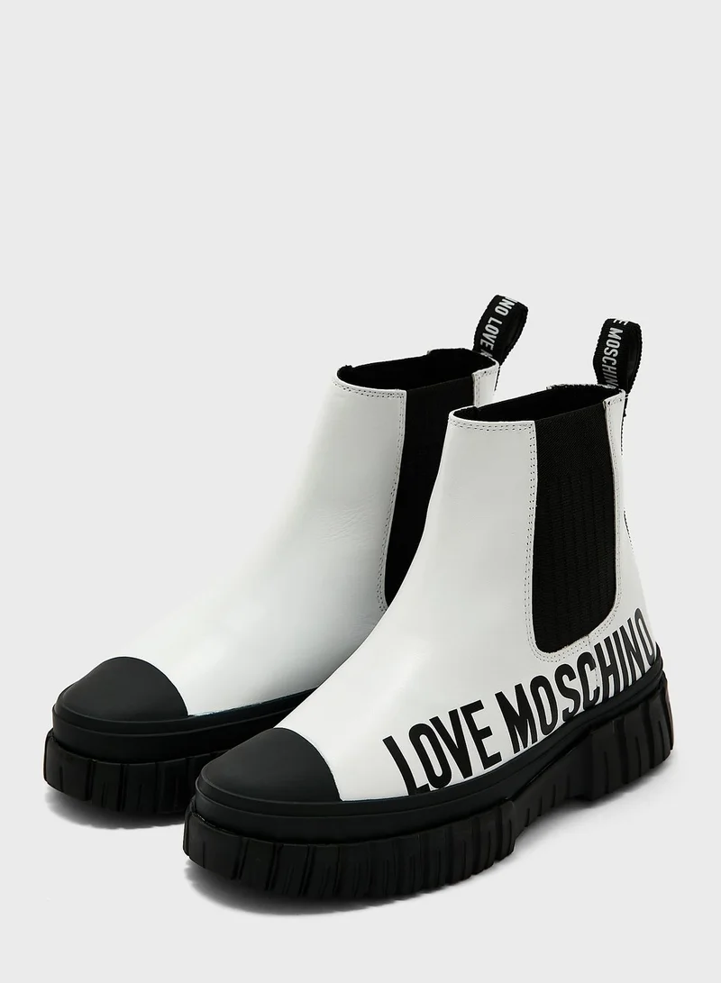 Love Moschino Lovely Love High Top Sneakers