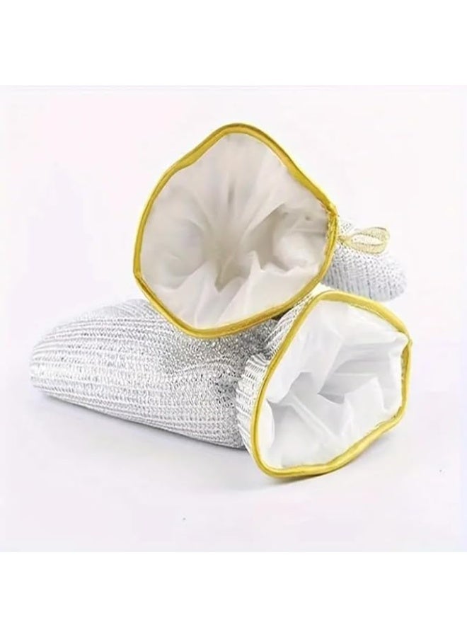 Reusable wire kitchen gloves for washing and cleaning dishes and cups - Image 2