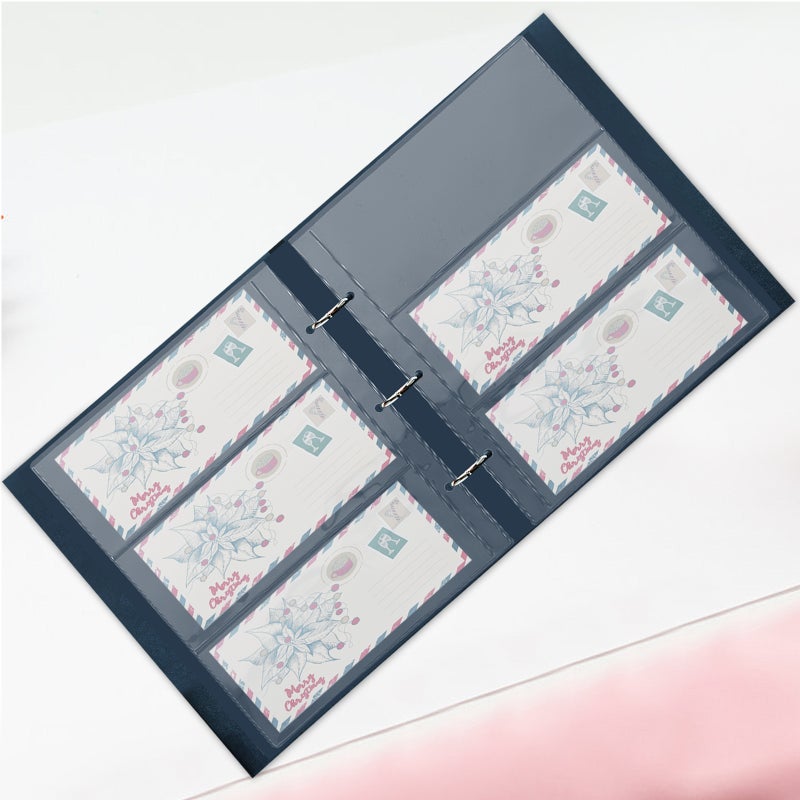 1 Bag of Banknote Storage Bags Collection Banknotes Bags Clear Stamp Protective Covers Bags - Image 4