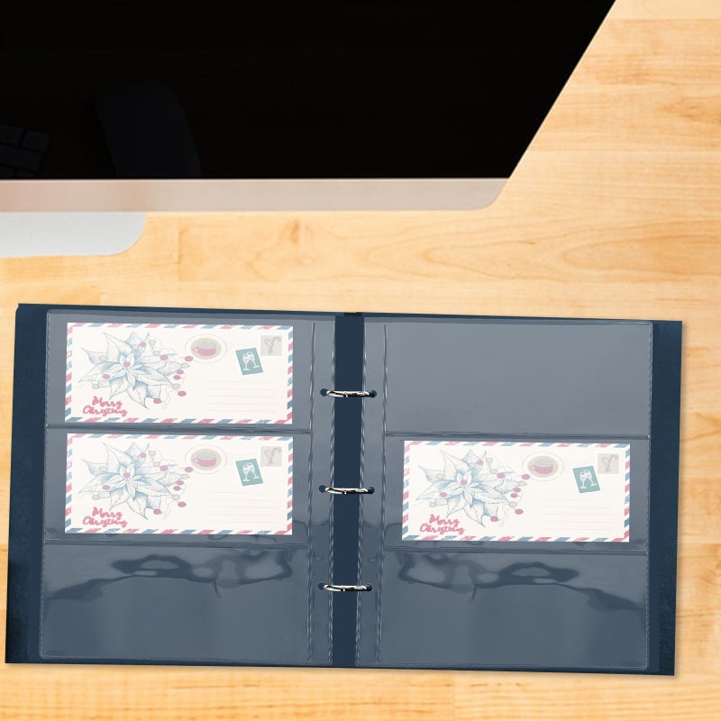 1 Bag of Banknote Storage Bags Collection Banknotes Bags Clear Stamp Protective Covers Bags - Image 2