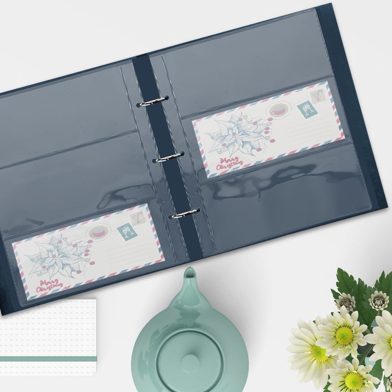 1 Bag of Banknote Storage Bags Collection Banknotes Bags Clear Stamp Protective Covers Bags - Image 5