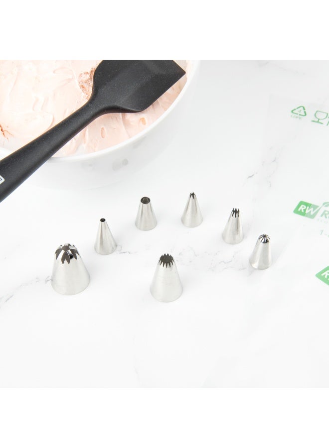 Restaurantware Pastry Tek Piping Tip, 1 Open Star Decorating Tip - #4B, Dent-Resistant, Stainless Steel Icing Tip, Dishwasher-Safe, Decorate Cupcakes, Cakes, or Cookies - Image 5