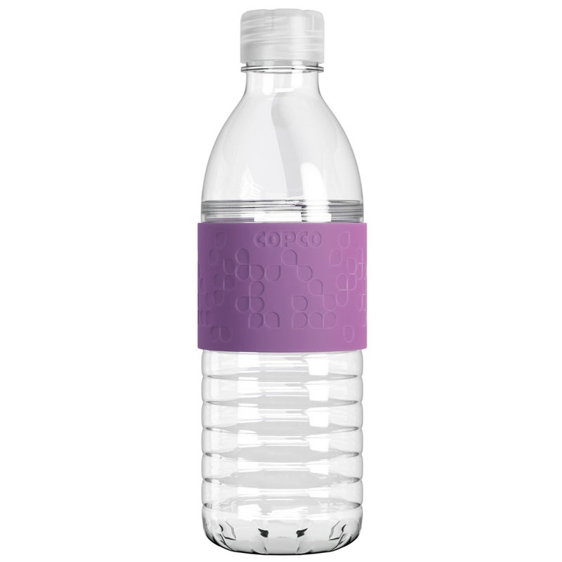 Copco Hydra Water Bottle with Spill-Resistant Lid, 16.9 oz - Reusable Tritan Non-Slip Sleeve, Twist-Open Body - BPA-Free, Leak-Proof, Durable & Portable for Gym, Office, School (Lime Green) - Image 1