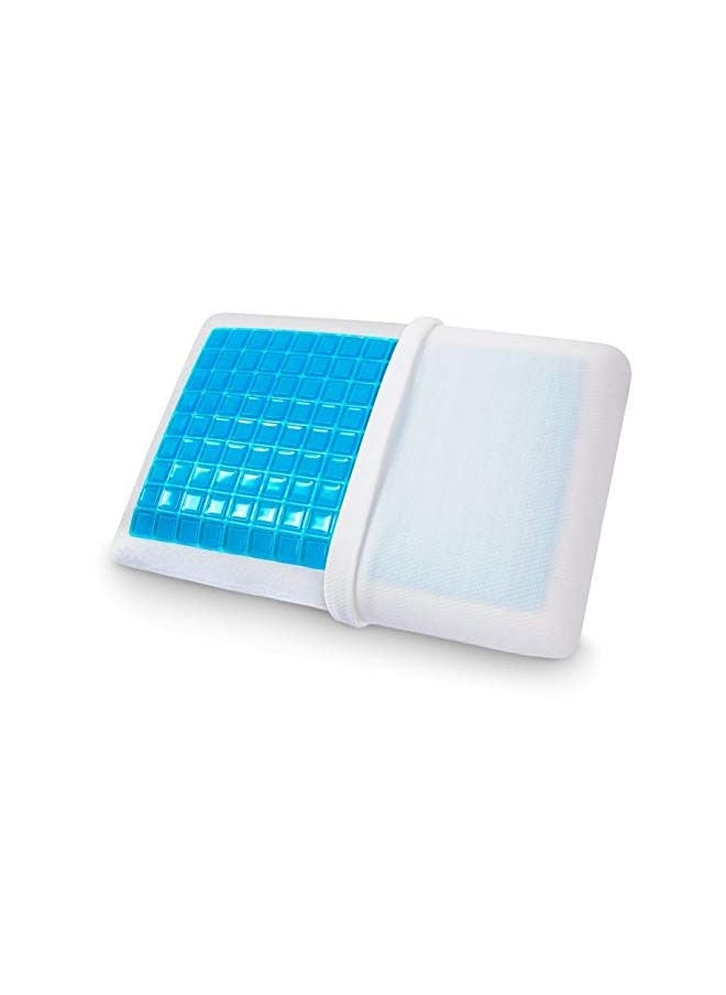 Sleep night - Gel Memory Foam Pack Of 2 Pillow 40X70 Cm Kpg2 - Image 1