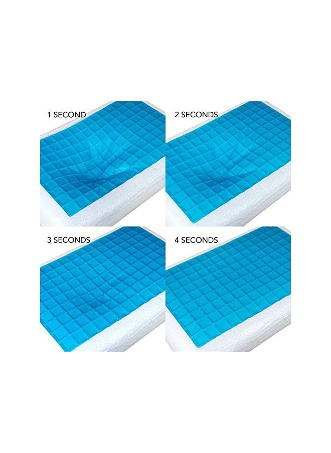 Sleep night - Gel Memory Foam Pack Of 2 Pillow 40X70 Cm Kpg2 - Image 1