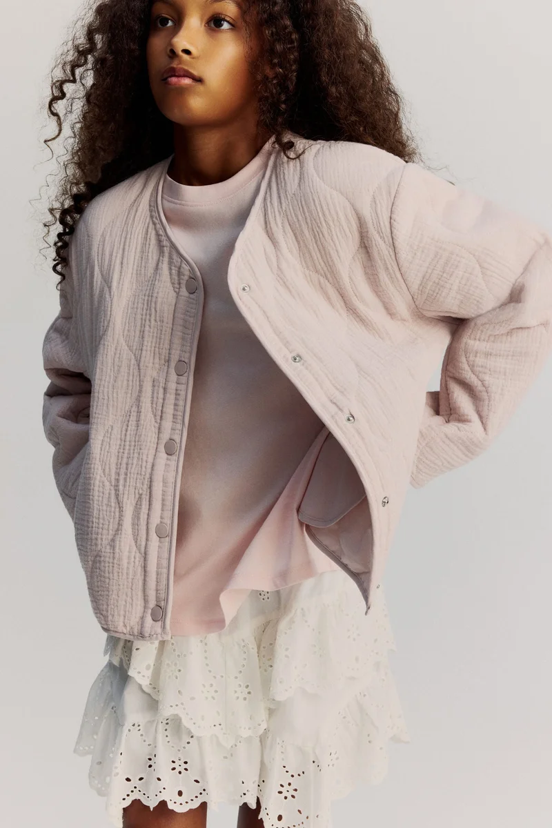 H&M Quilted muslin jacket