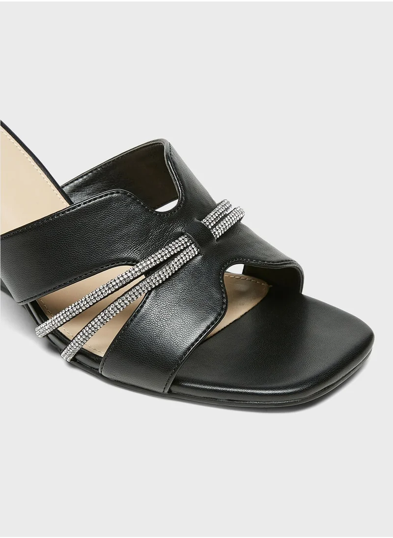 شو اكسبرس Multi Strap Wedge Sandals