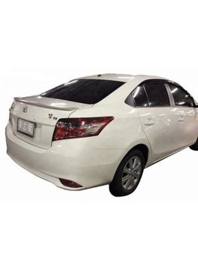 Generic Toyota Yaris spoiler 2014 2015 2016 2017 2018 white 