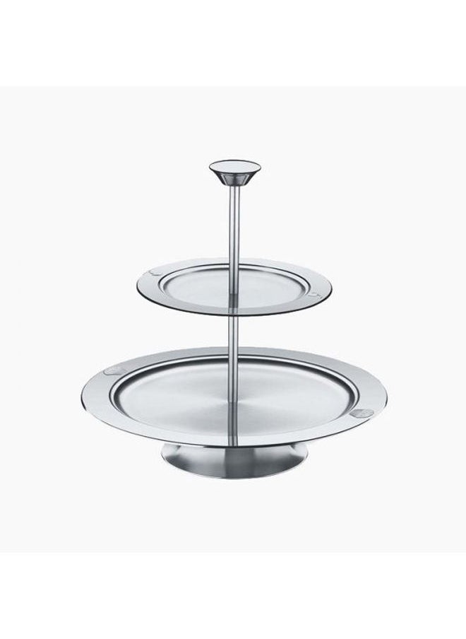 TRAMONTINA - 2 Tier Dessert Stand - Image 1