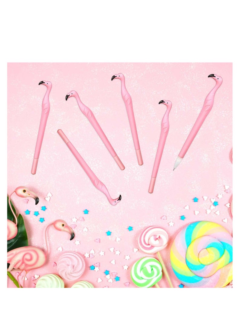 18 Adorable Pink Flamingo Ballpoint Pens for Kids Teachers and Parties 05mm Black Ink Fun Novelty School Supplies Gift - Image 4