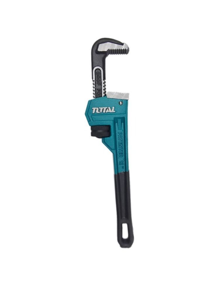 TOTAL Total Pipe Wrench 12 300mm Single Sided Drop Forged Pipe Wrench Max. Clamping Diameter 42mm THT171206  - Image 3