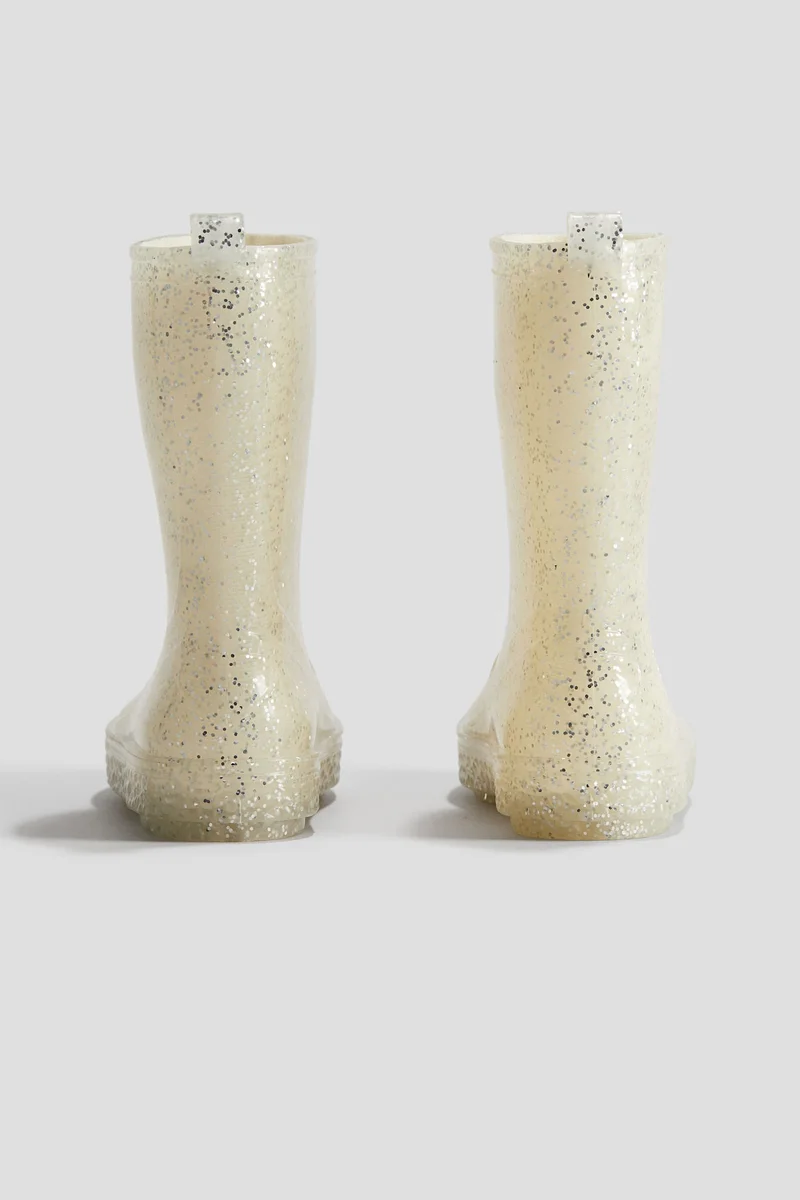H&M Glittery Wellingtons