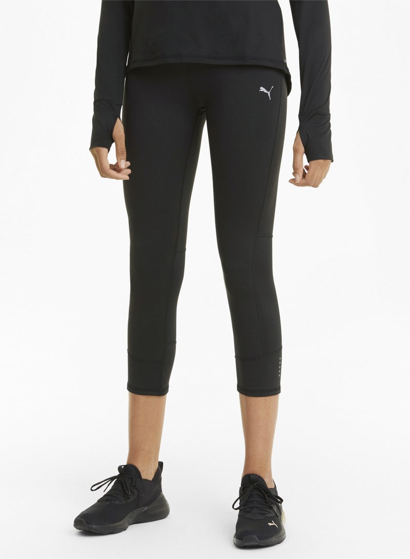 PUMA Favourite 34 Womens Black Favourite 34 Running Leggings - Image 1