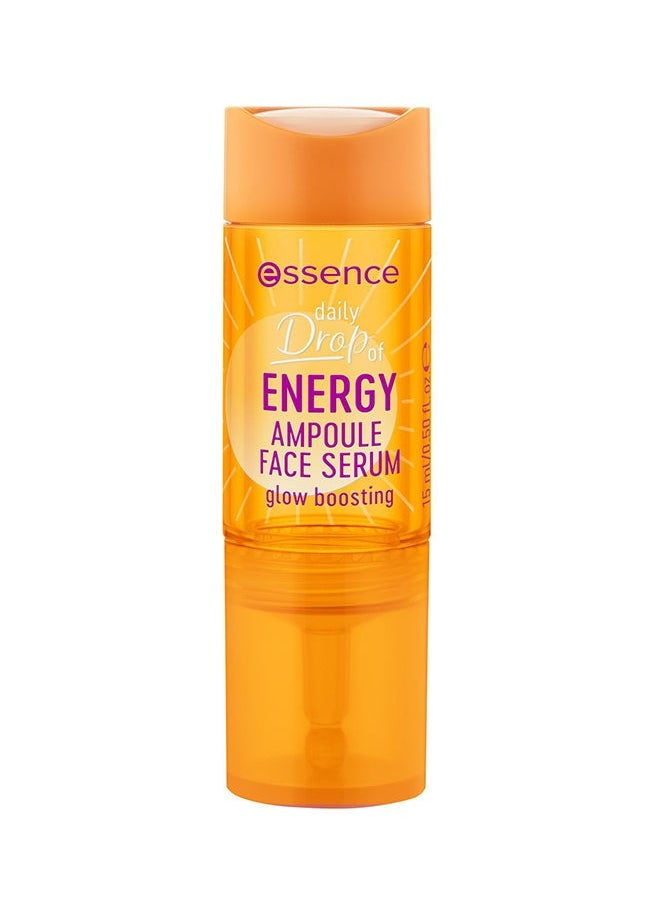 Essence Drop Of Energy Ampoule Face Serum Clear + 16h Cover & Last Powder Foundation 04 Fair Ivory  - Image 2