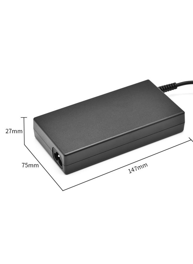 For HP HP Notebook Power Adapter Charger 19.5V6.15A120W Ultra-thin 7.7A150W-Color:150w 4.5*3.0 Small Blue Mouth With Needle  - Image 2