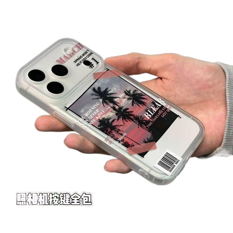 غطاء واقي | لـ iPhone 17 / 17 Air / 17 Pro / 17 Pro Max | تشطيب غير لامع | تصميم أزرار متكامل | شفاف - Image 2