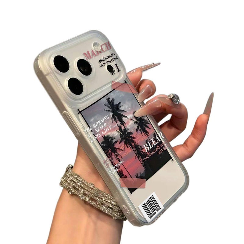 غطاء واقي | لـ iPhone 17 / 17 Air / 17 Pro / 17 Pro Max | تشطيب غير لامع | تصميم أزرار متكامل | شفاف - Image 1