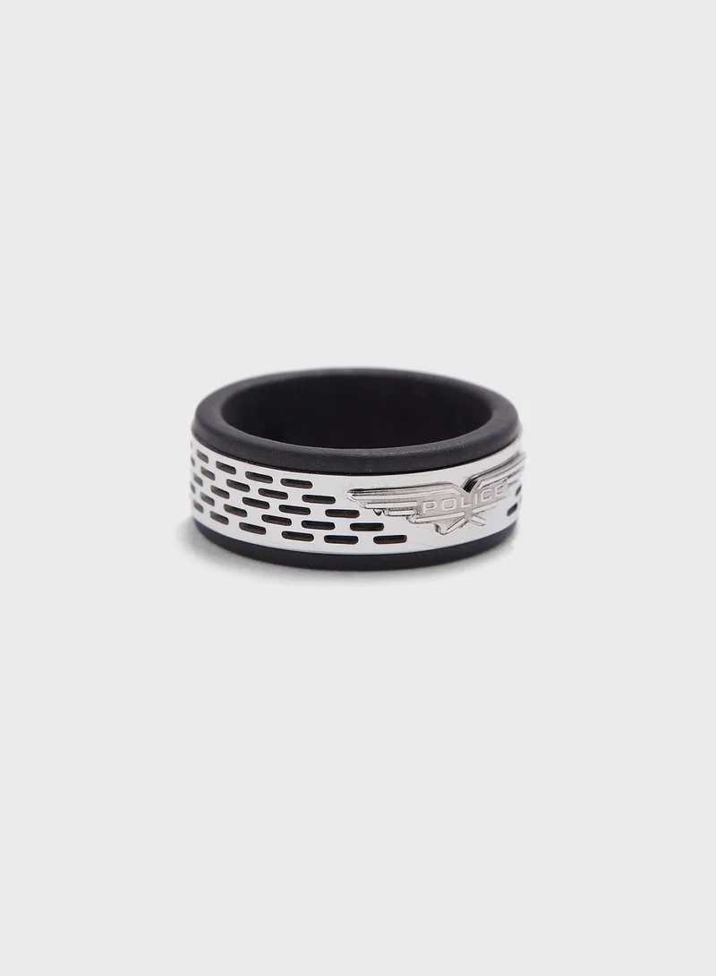 POLICE Pozas Logo Ring