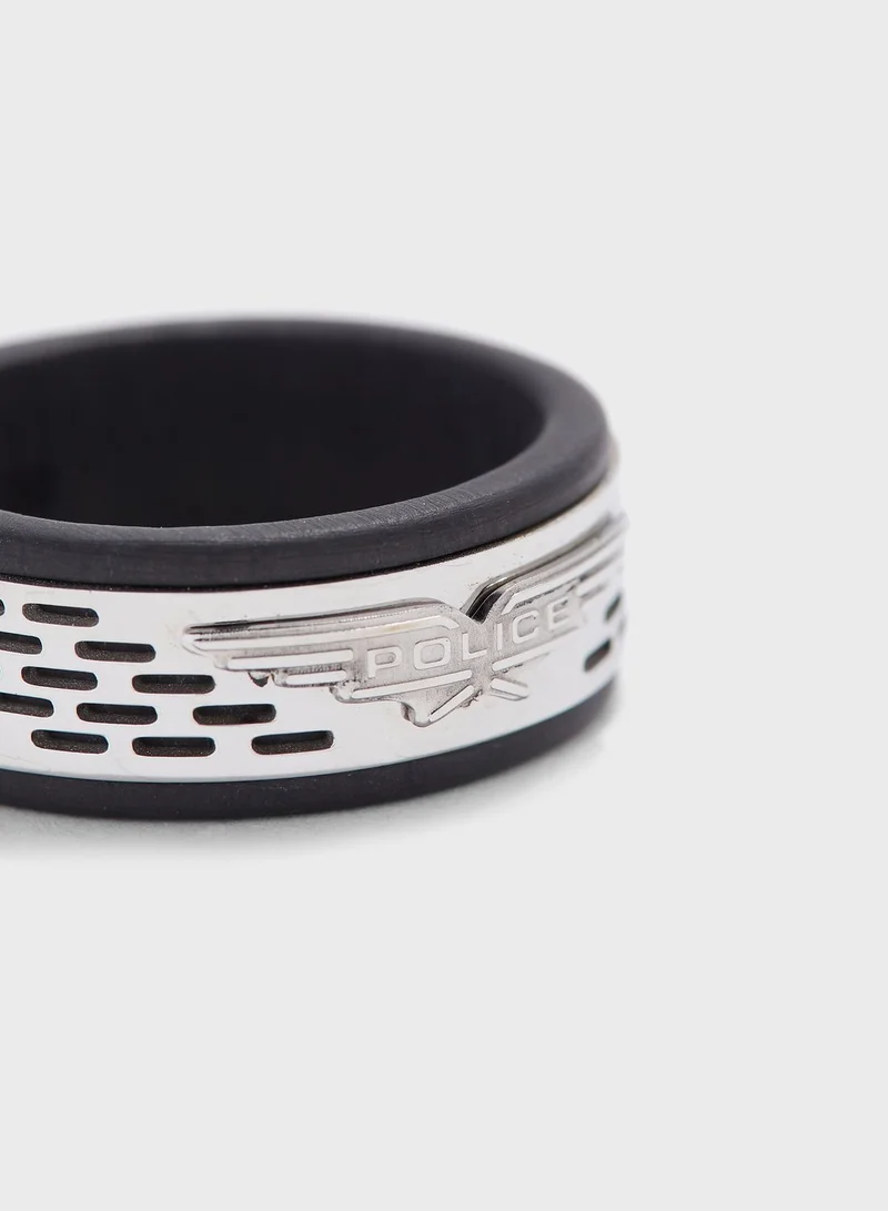 POLICE Pozas Logo Ring