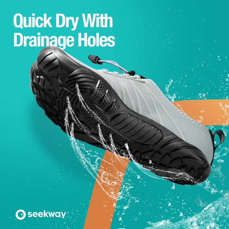 SEEKWAY Water Shoes Men Women Adult Quick-Dry Aqua Sock Barefoot for Beach Swim River Pool Lake Hiking Kayaking Surfing - Image 5