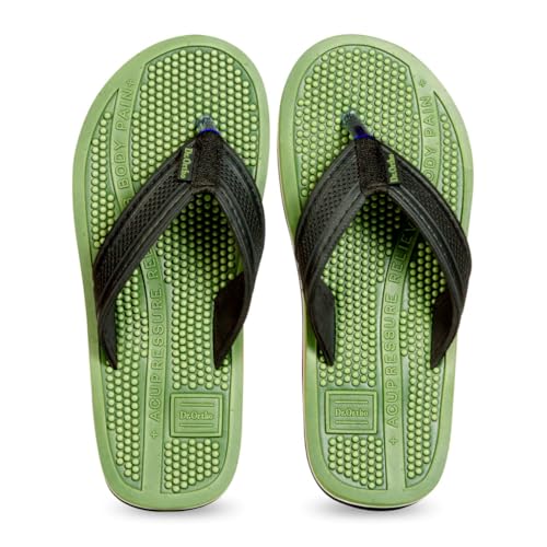 Dr. Ortho Dr.Ortho Acupressure Slippers | Acupressure Slippers | Flip-Flops | Men & Women's Slippers | Comfortable & Lightweight | Soft Foot Massager | All Day Wear Acupressure Slipper | Size UK-06 - Image 1