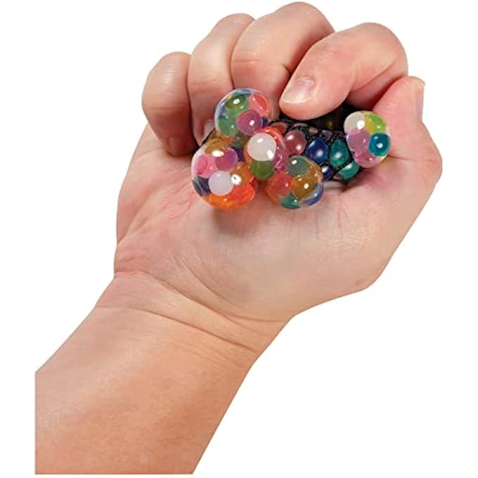Geddes Raymond Mini Rainbow Mesh Squeeze Ball Bag of 24 - Image 2