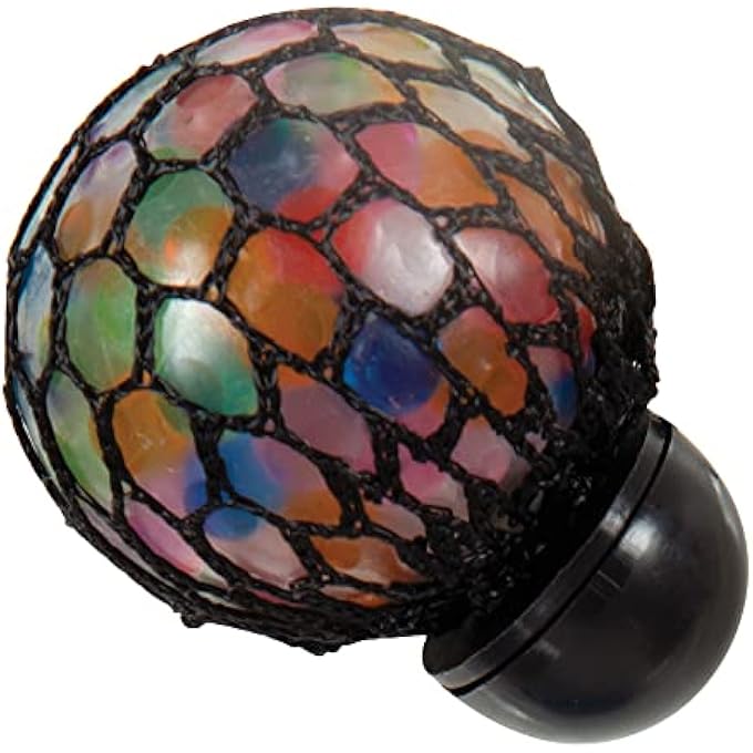 Geddes Raymond Mini Rainbow Mesh Squeeze Ball Bag of 24 - Image 1