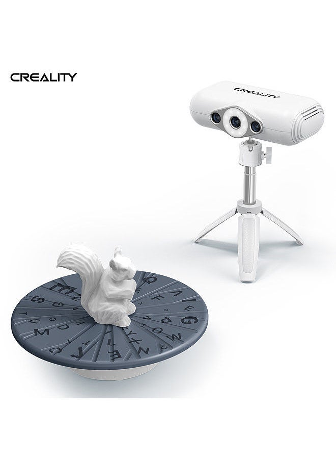 Creality 3D - CR-SCAN Lizard Premium Portable 3D Scanner 3D Modeling Scanner 0.05MM High Precision Support Black Object Color Restoration OBJ/STL Output with Turntable for 3D Printing Industrial Design Modeling - Image 1