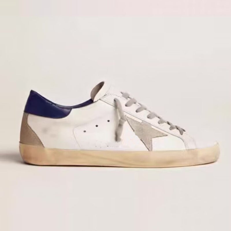 Vintage White Sneakers Harajuku Versatile Street Style Student Large Size 45 Couple Parent-Child Distressed Shoes Export Hot Item - Image 5