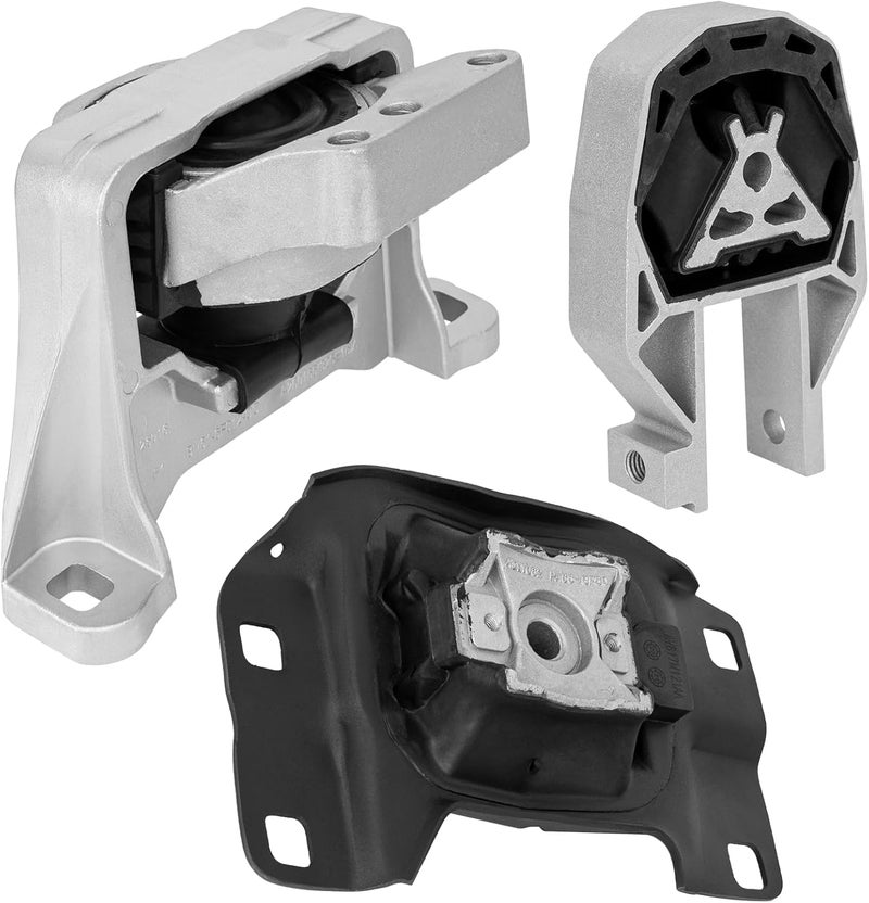 CNYGO 3PCS Engine Motor & Transmission Mount Set for Ford Escape and Transit Connect - Image 1