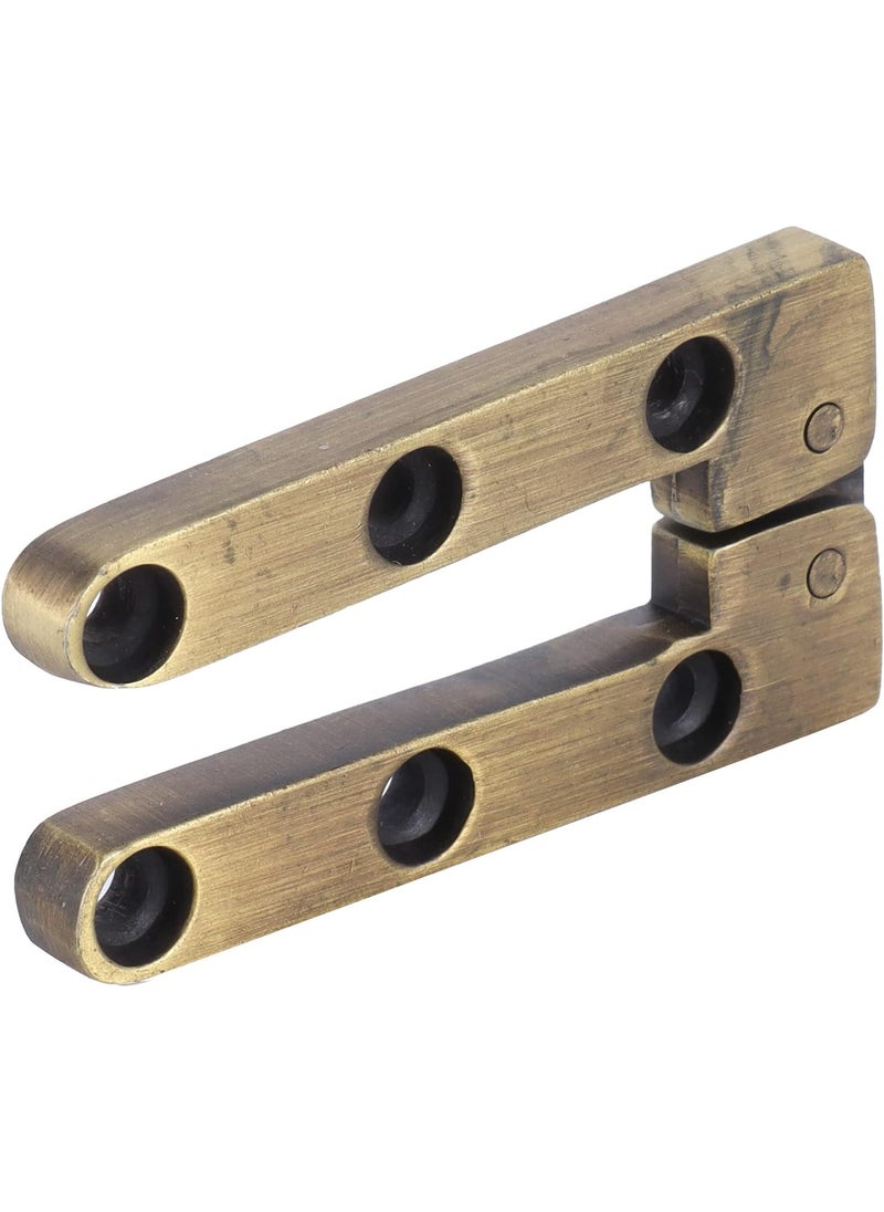 Pilipane 1 Pc 180 Degree Rotatable Support Hinges Folding Lid Support Hinges for Furniture Cabinet Cupboard Box Jewellery Gift Door Hardware Locks Box  - Image 1