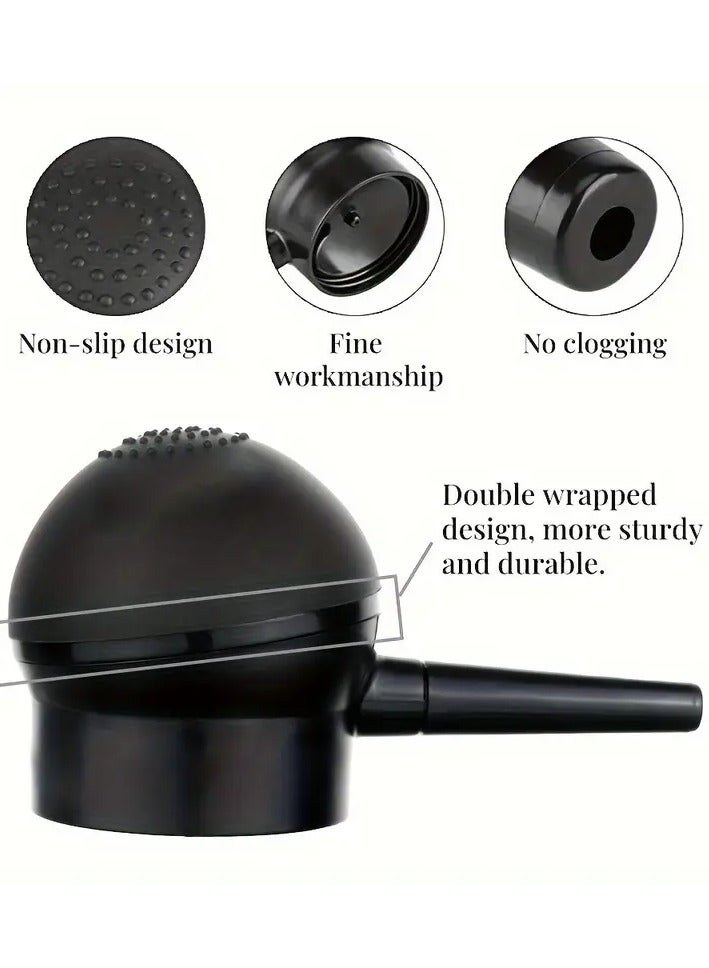 Rozino Leak-Proof Dual-Layer Hair Fiber Applicator, Ideal for Dry Hair, Enhances Volume & Texture - Image 4