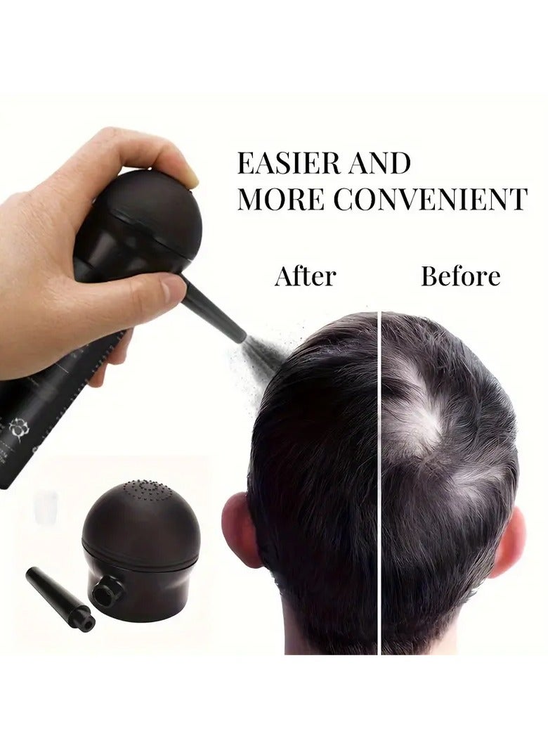 Rozino Leak-Proof Dual-Layer Hair Fiber Applicator, Ideal for Dry Hair, Enhances Volume & Texture - Image 1