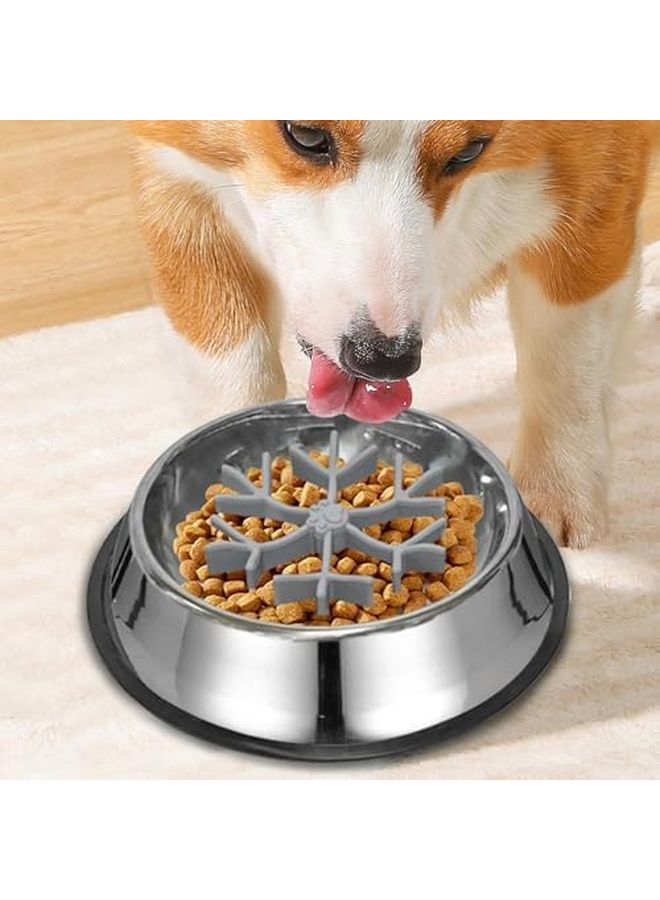 Slow Feeder Dog Bowl Non Slip Maze Feeding Dish Dishwasher Safe Food Grade - Image 3