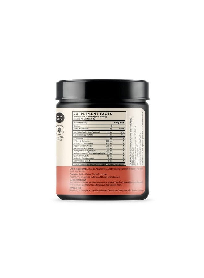 Terra Origin Healthy Gut Watermelon ; 30Servings With Lglutamine Zinc Glucosamine Slippery Elm Bark Marshmallow Root And More - Image 3