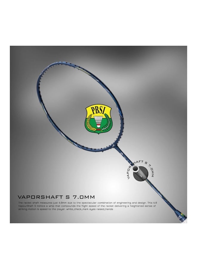 هندرد مضرب لي نينغ كومبات Z8 وزن 80 جم من ألياف الكربون بدون وتر - تصميم خفيف عالي الأداء للعب الاحترافي - اللون: رمادي داكن / وردي - Image 5